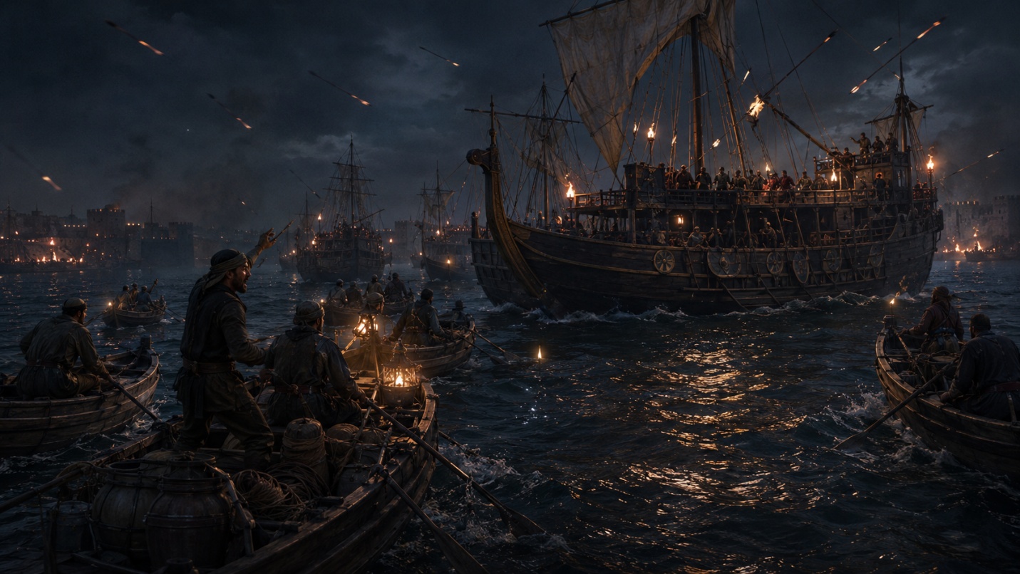 Cinematic reconstruction of Constantinople